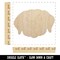 Labrador Retriever Dog Head Unfinished Wood Shape Piece Cutout for DIY Craft Projects
